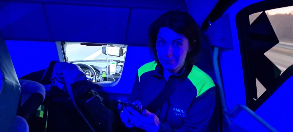 Ambulance Sweden on mission