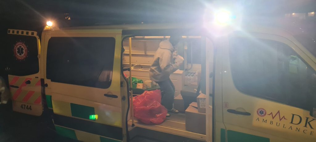 Night-time ambulance operations