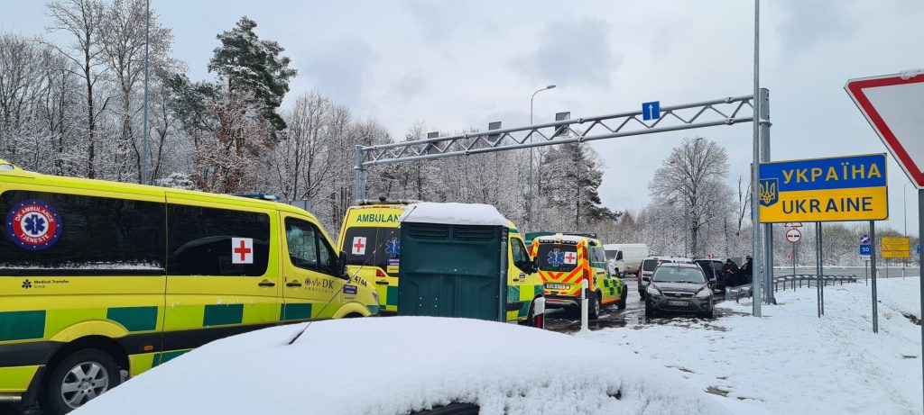 Ambulance ready for transport