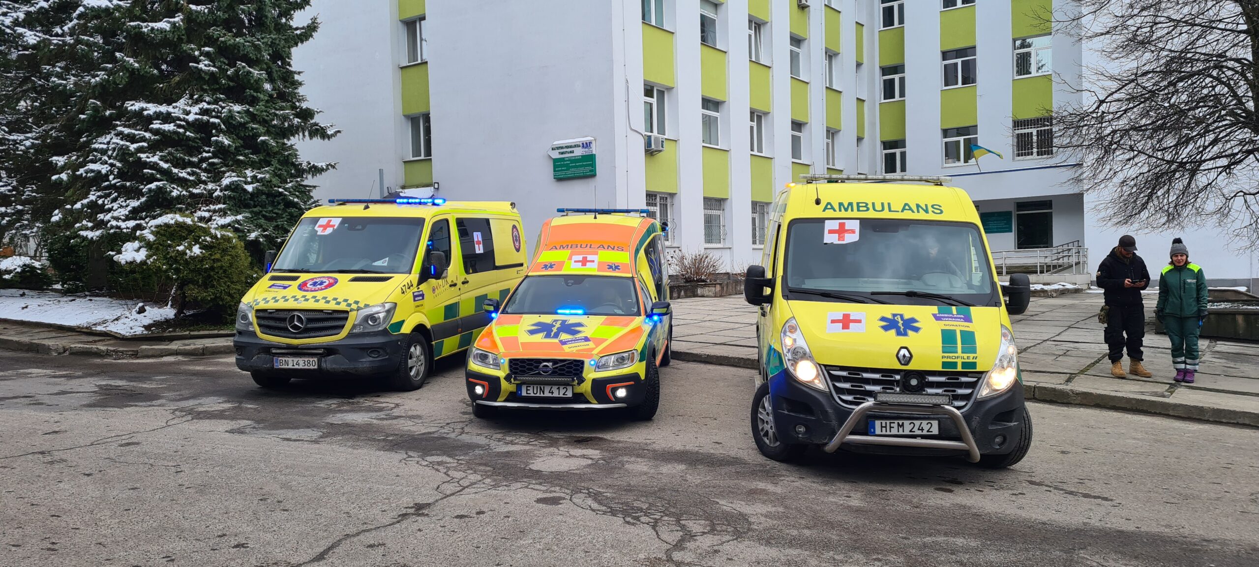 Ambulans Sverige fleet ready for medical care