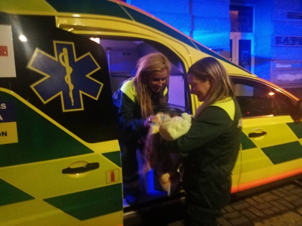 Aid delivery on the road